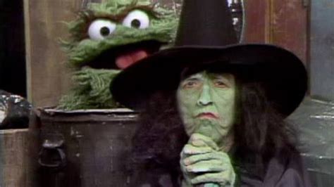 Villainous witch from west sesame street